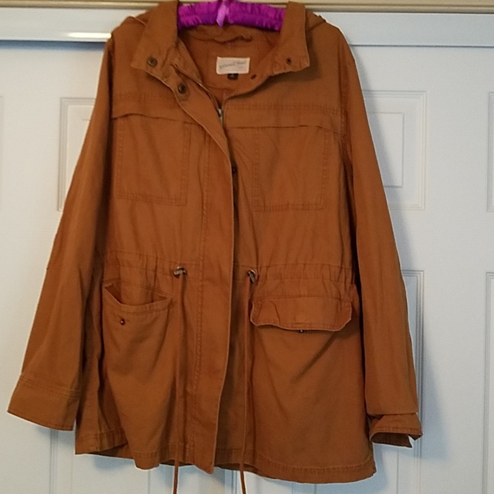 Women's utility anorak jacket